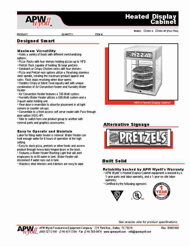 APW Wyott Oven HDC-4-page_pdf